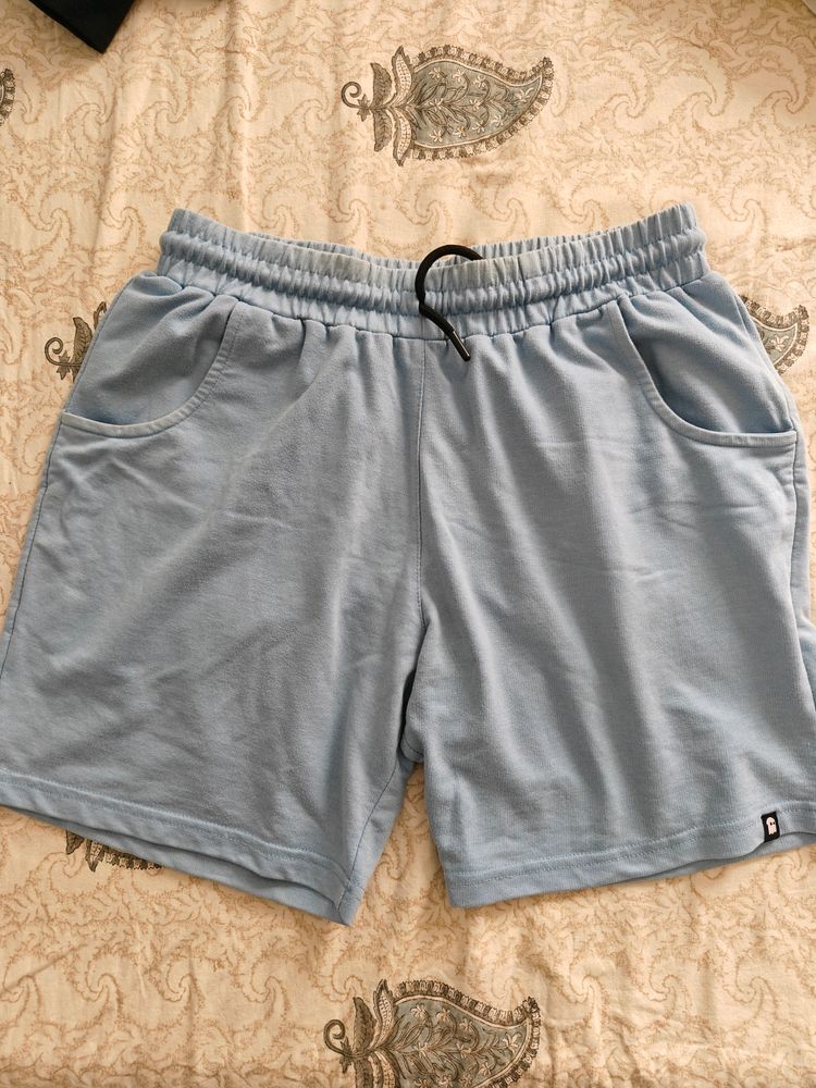 Souled Store Sky Blue Short