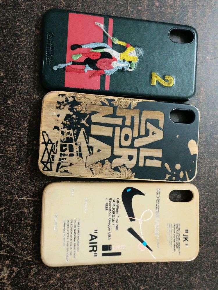 3 iPhone XS Max Premium Quality Back Covers