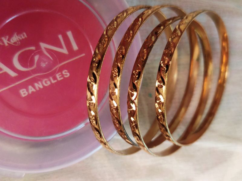 GOLD PLATED BANGLES