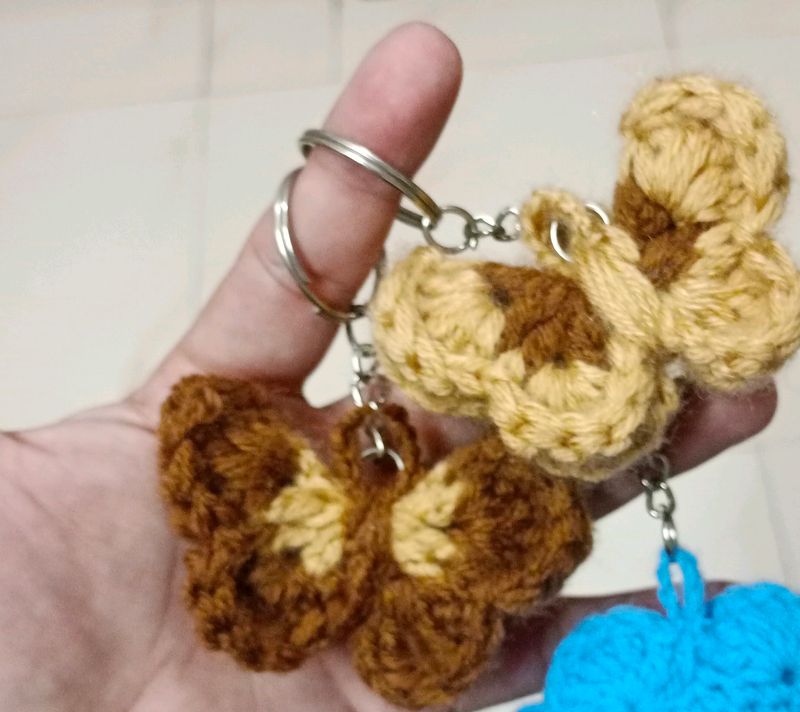 Crochet 🦋 Keychain