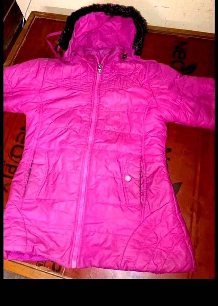 Girls Fav Color Pink Hotty Jacket