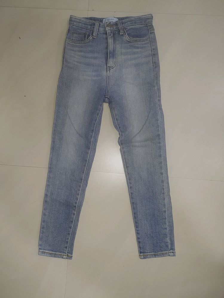 Korean Super Skinny High Waist Jeans