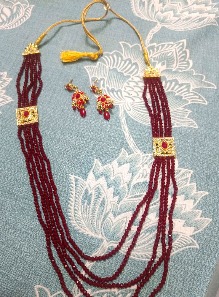 Red Jewellery Set