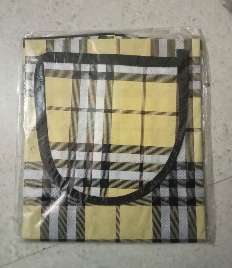 Blue White Checks Ladies Apron