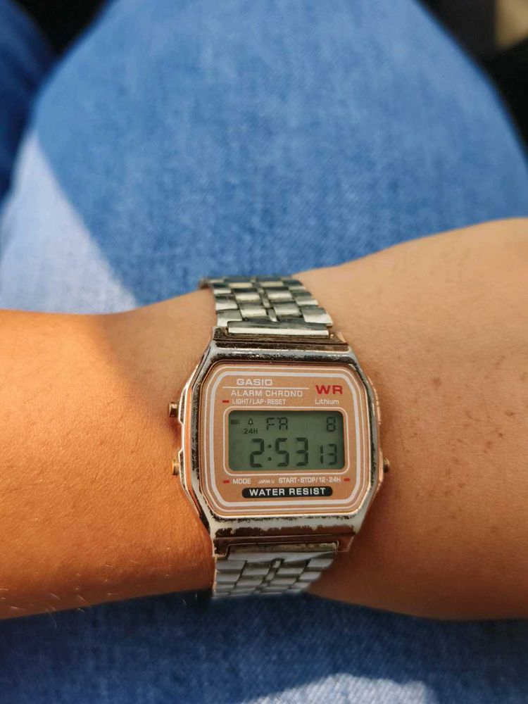 Casio Rose Gold Watch