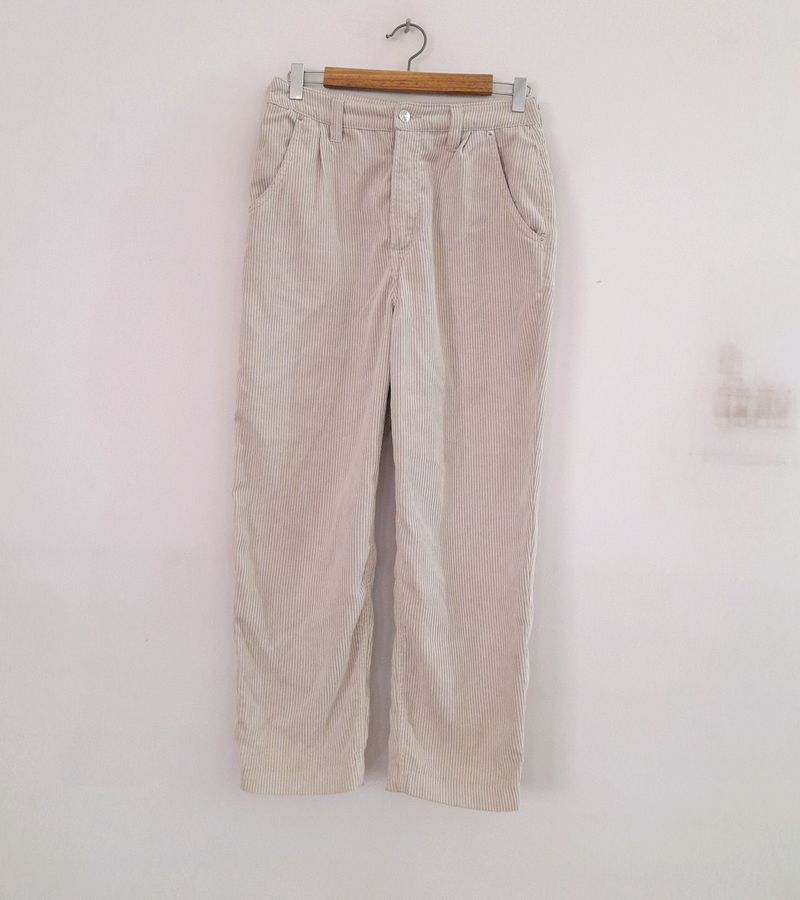 Beige Casual Trouser (Women's)