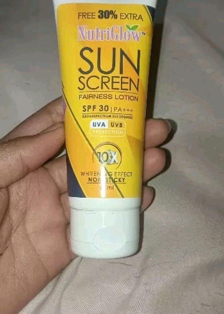 Sunscreen Fairness Lotion