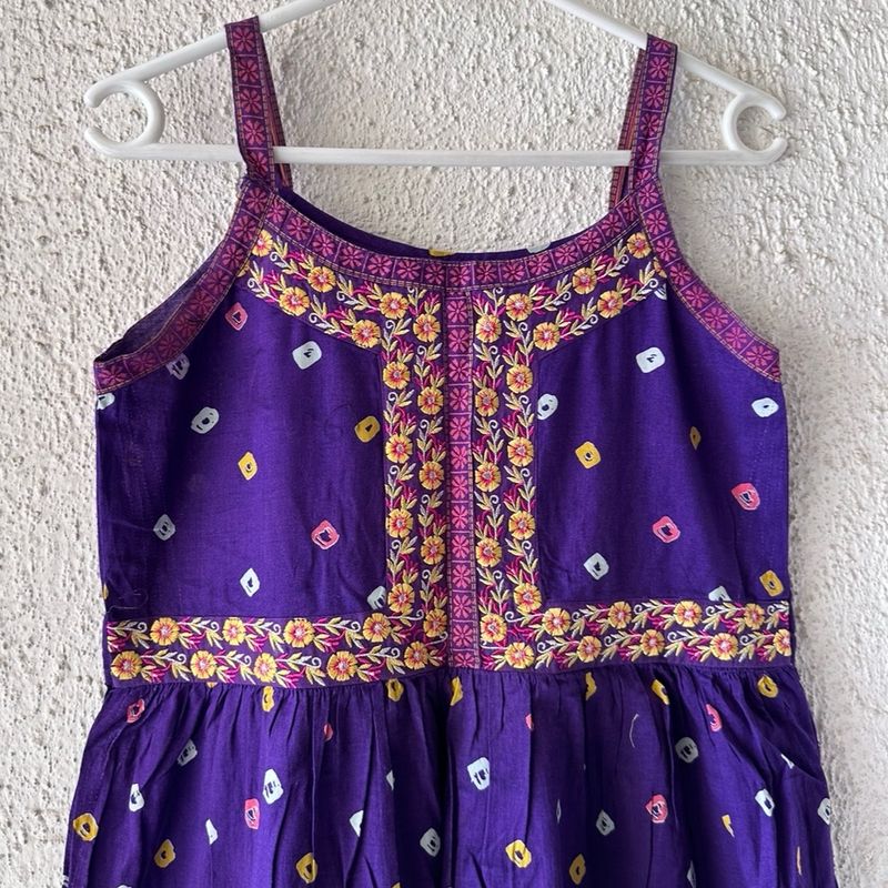 Anarkali Embroidered Kurta