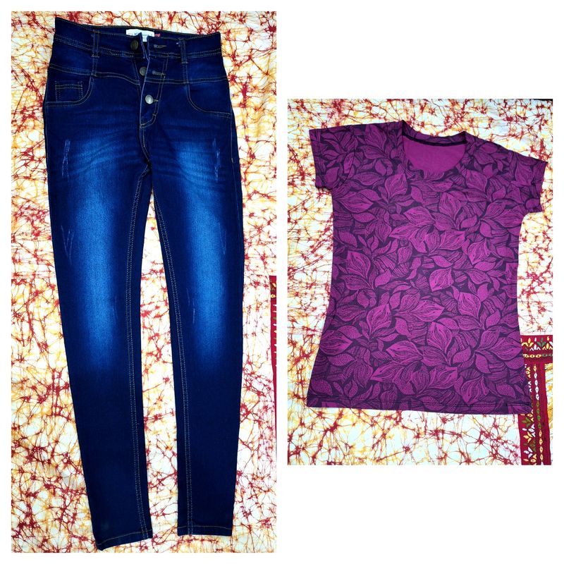 Combo Of Jeans With Top at Only 200rs