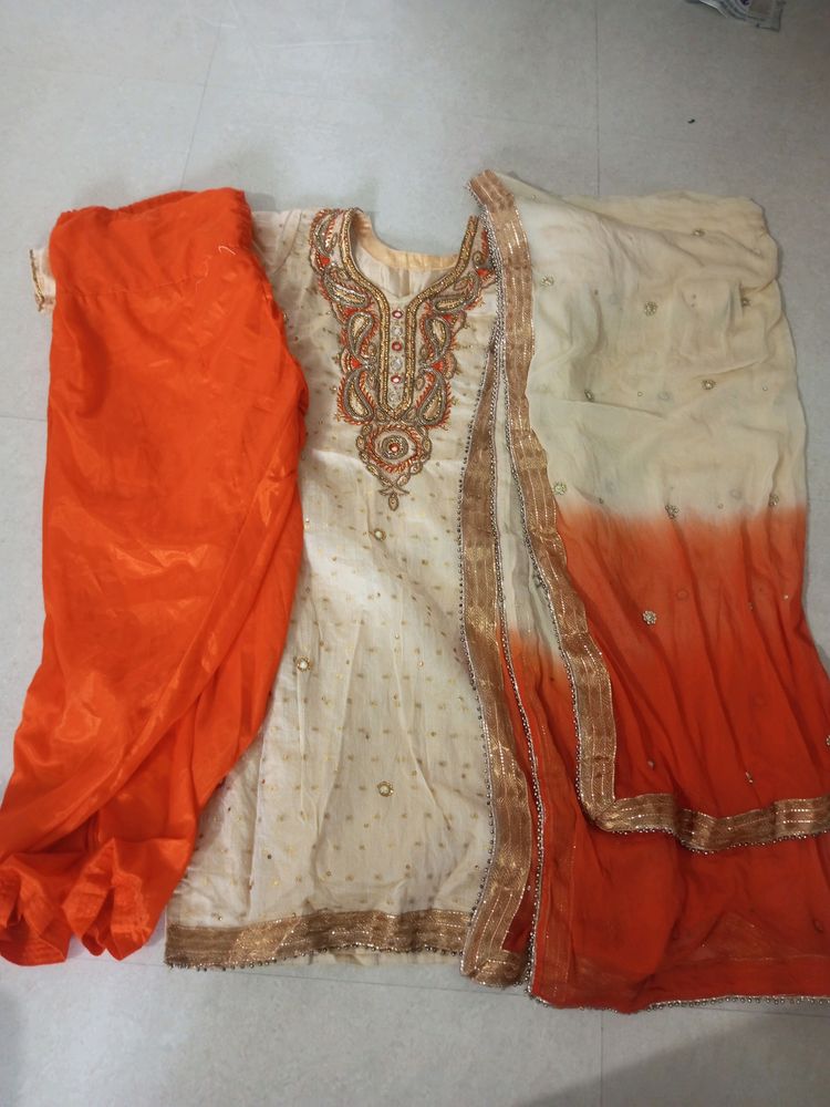 Kurta  With Pants And Duppatta