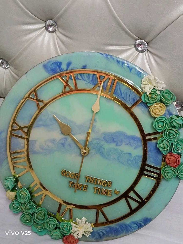 Resin Clock