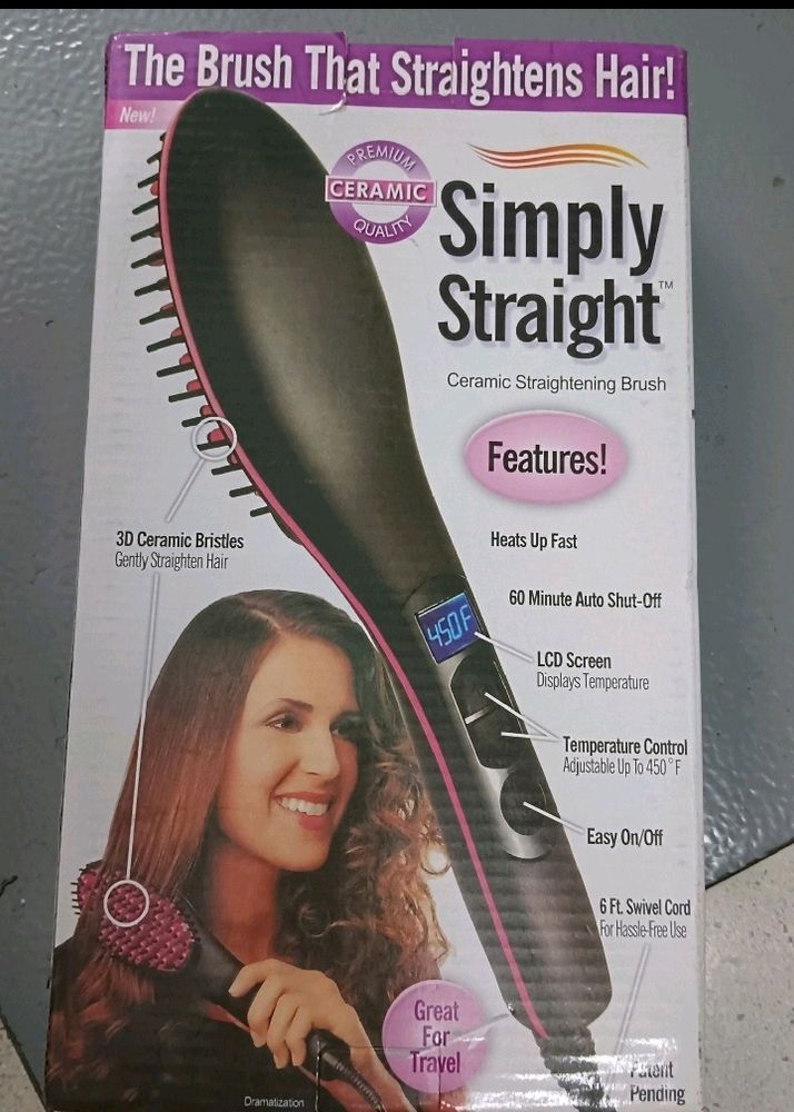 Simply Straight Ceramic Brush