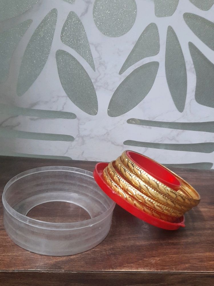 Gold Plated Bangles