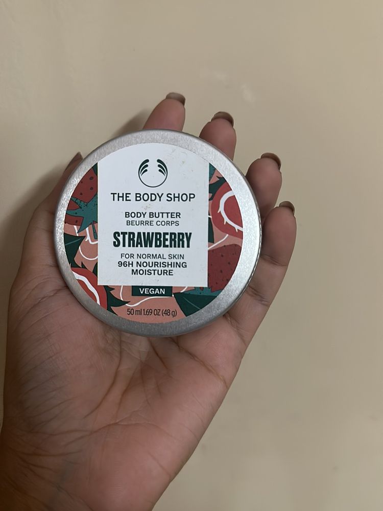 Body Shop Body Butter Strawberry