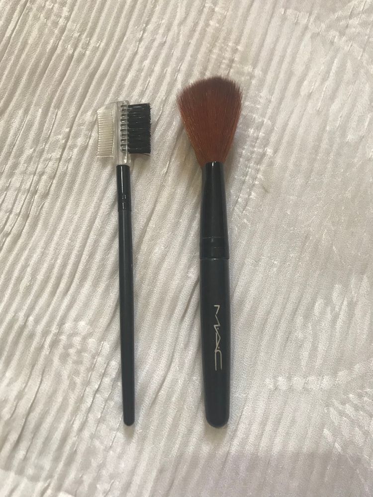 Mac Eyebrow Brush and Powder Brus