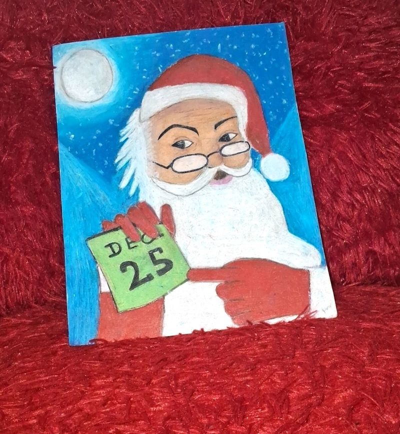 🎅 SANTA REALISTIC ART 🎨