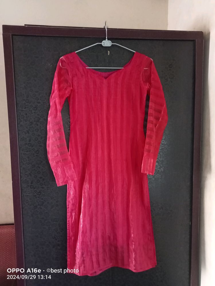 Pink Kurti