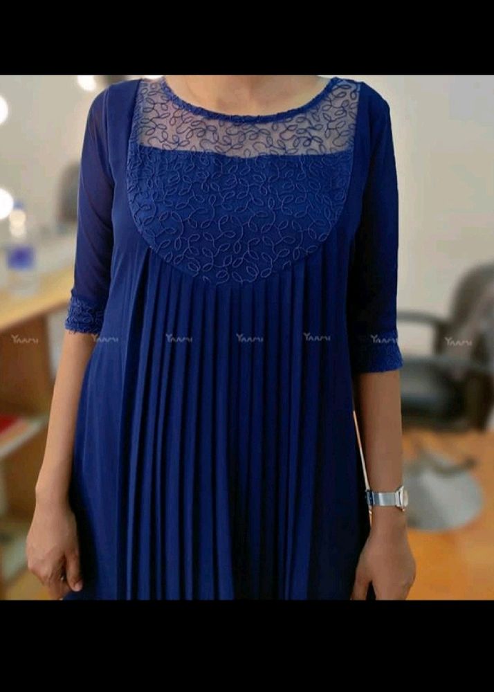 Blue 💙 Dress With A Beautiful Freebie