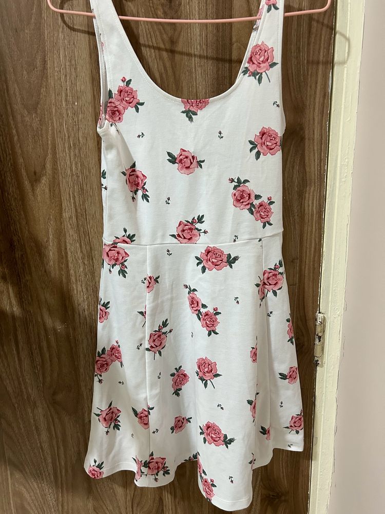 Floral Print H&m Dress