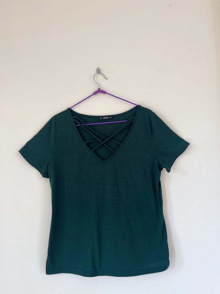 SHEIN top - Emerald Green