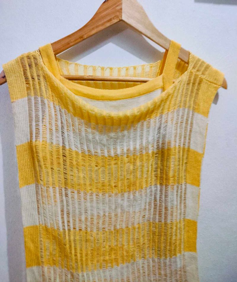 Yellow Colour Top