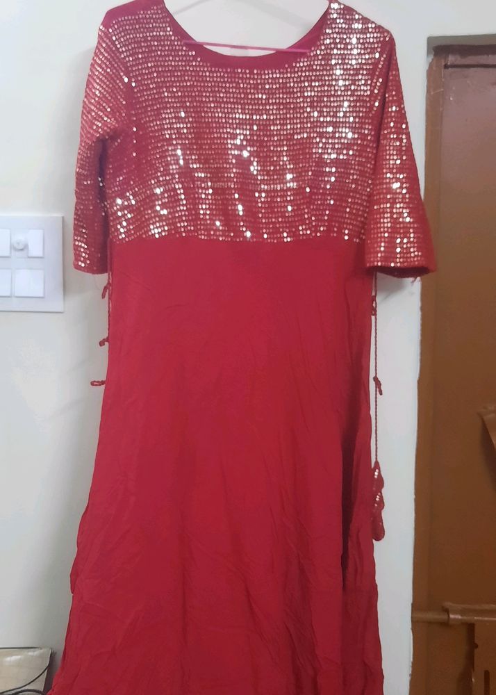 Partywear Dress With Dupatta