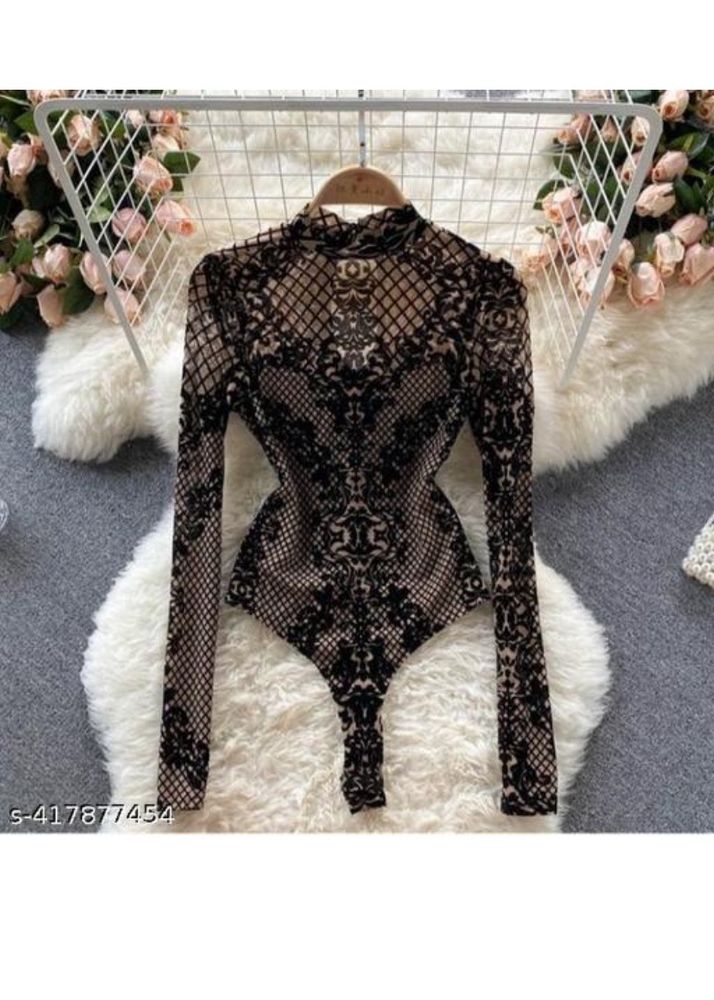 Black Net Bodysuit🖤