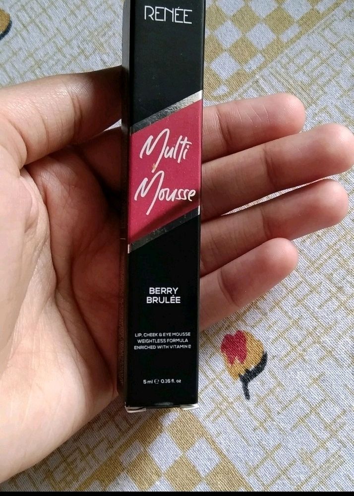 Renee Multi Mousse Lipstick Berry Brulee(5g)