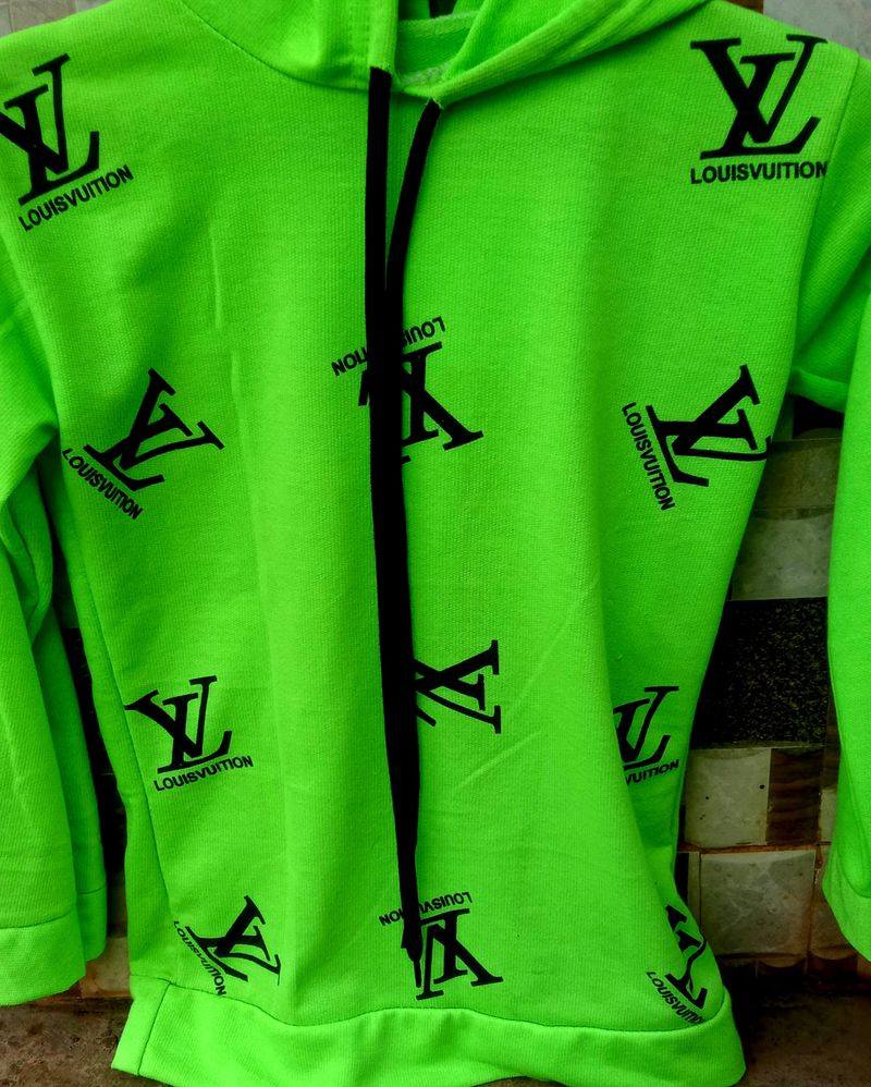 Fluorescent Green Hoodie