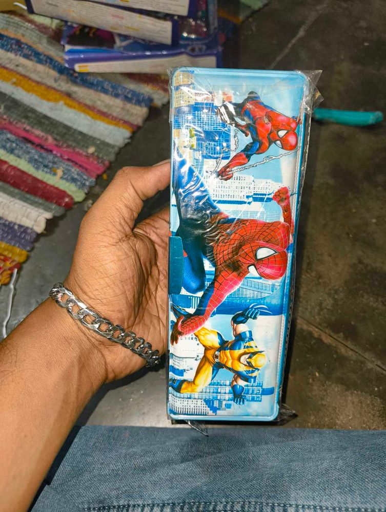 Spiderman Calculator Pencil Box