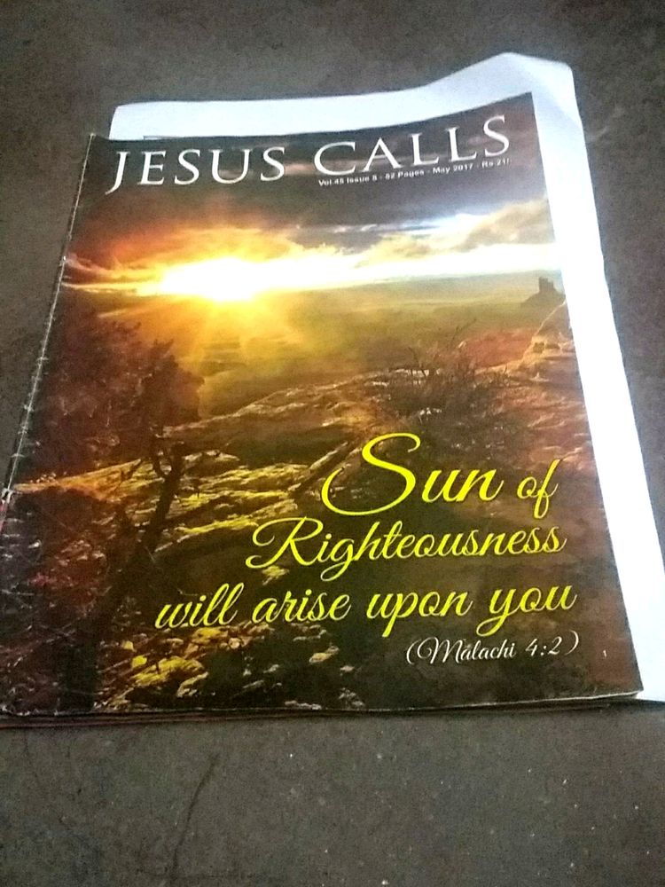 Jesus Calls - Old Magazine Copy