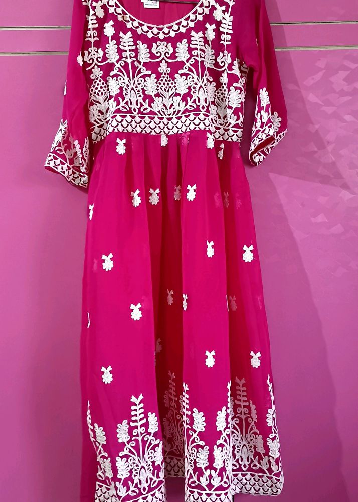 Anarkali Embroidered Kurta