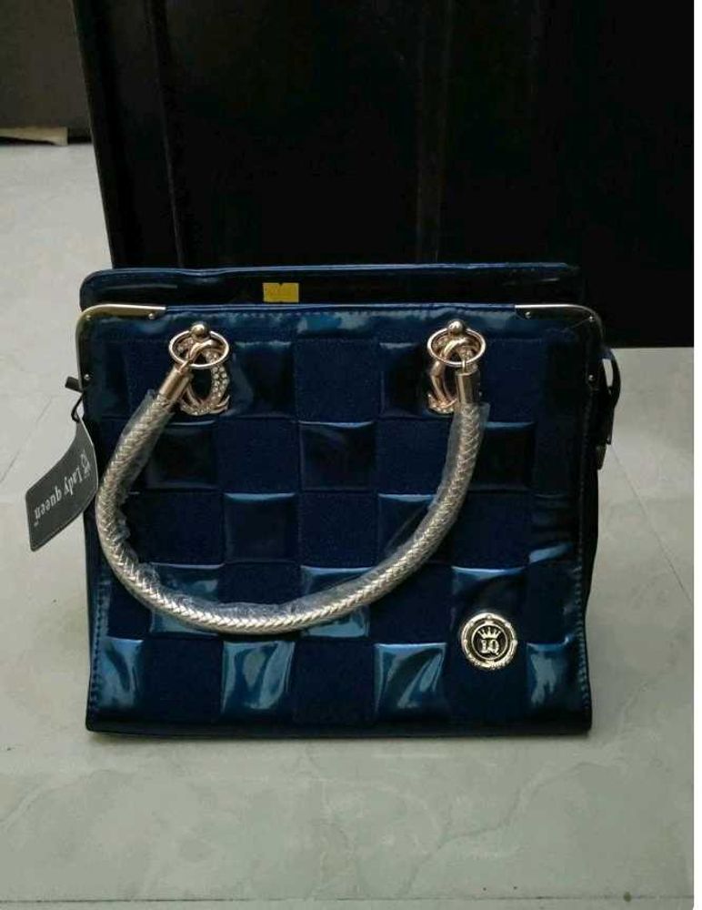 Hand Bag  Blue