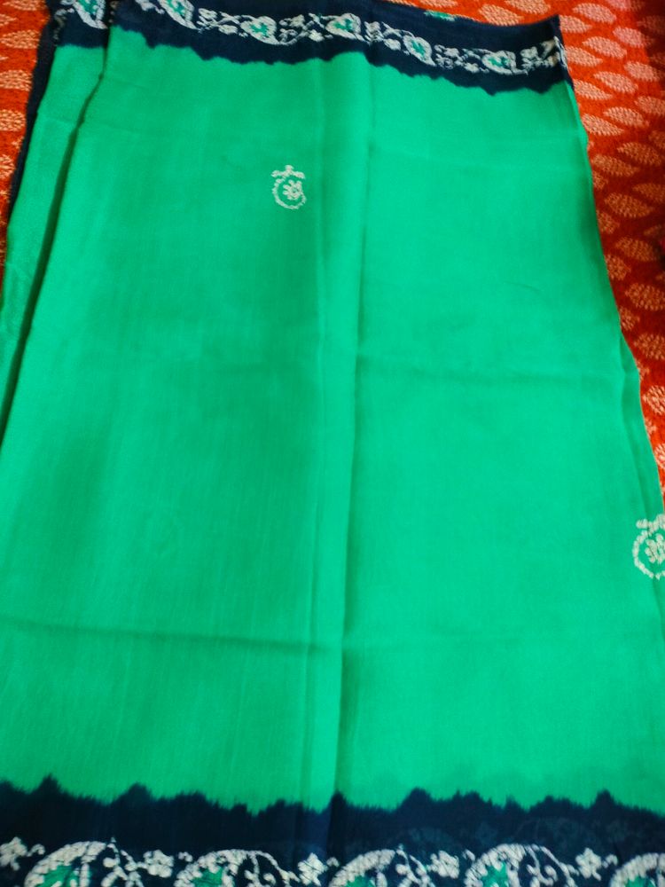 Green Saree