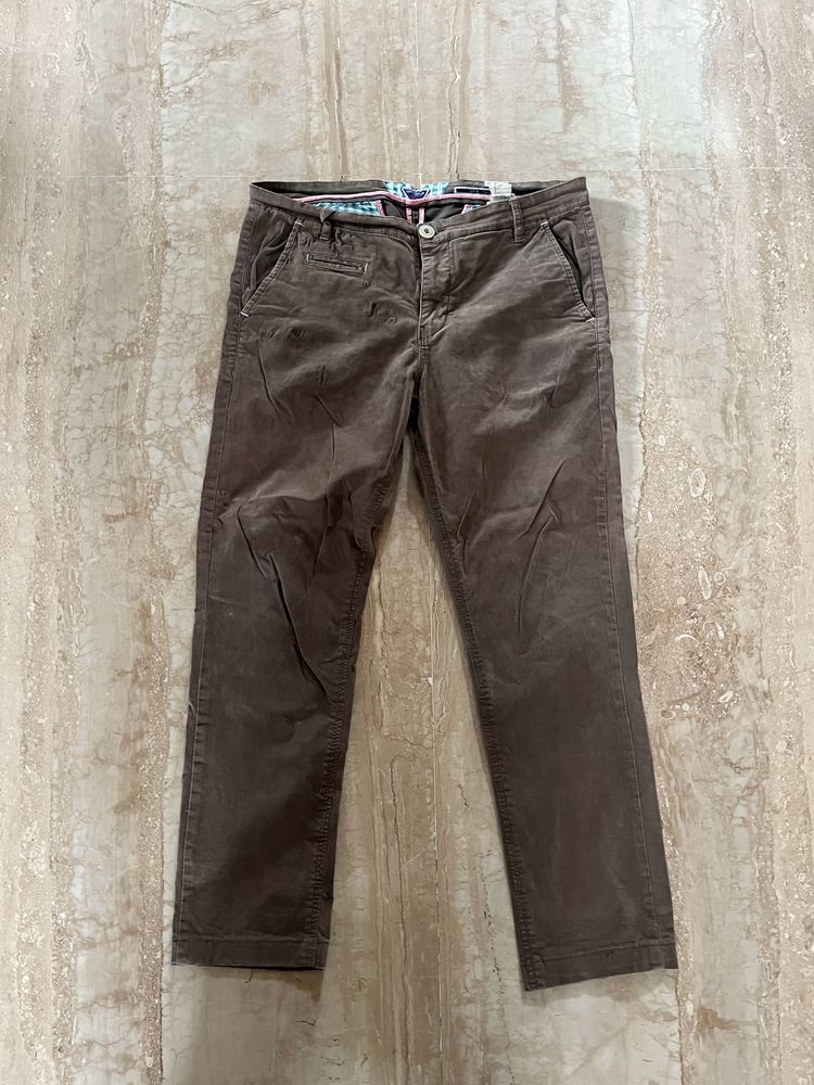 Suede Casual /Formal Pants