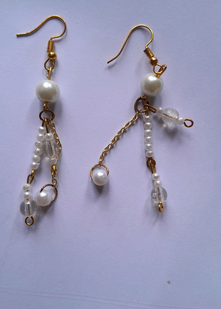 Pearl Bead Earrings