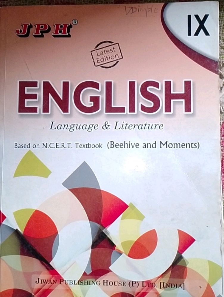 JPH ENGLISH CLASS 9 LANGUAGE AND LITERATURE (PRICE DROP)