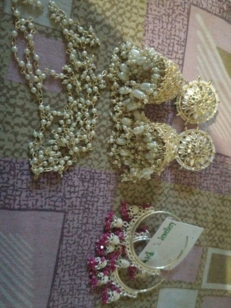 Unused Jhumka Set