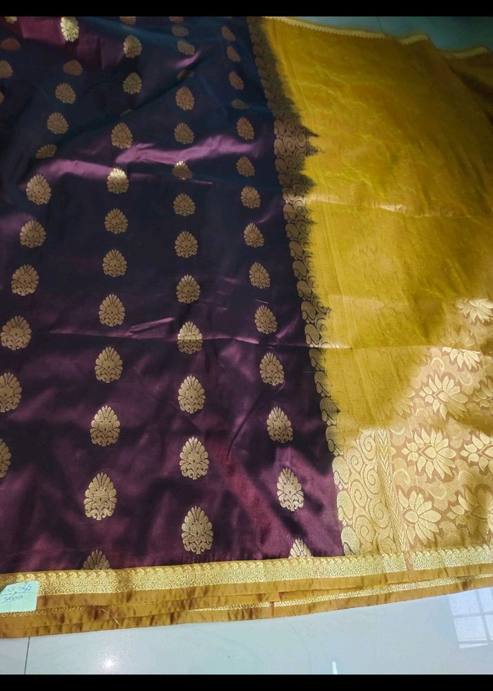 (New) Beautiful Banarasi Pattu Saree