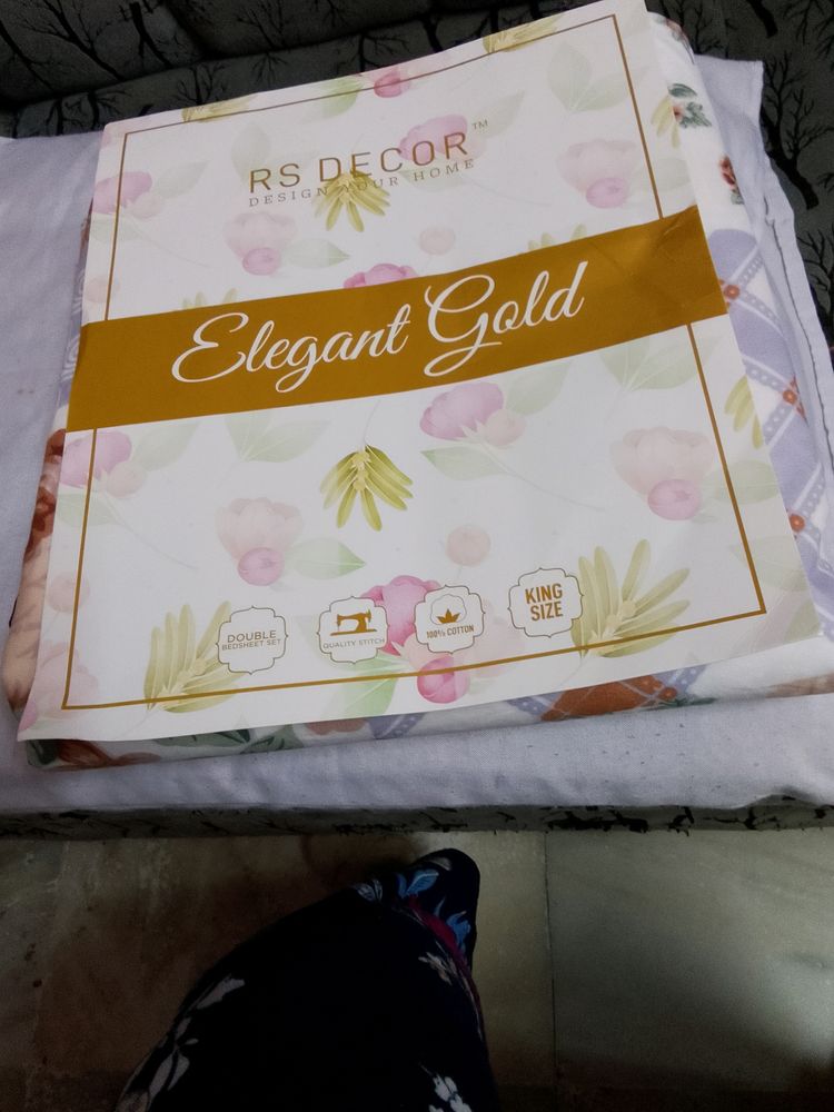 Flat 50% Off Branded King Size Double Bedsheet