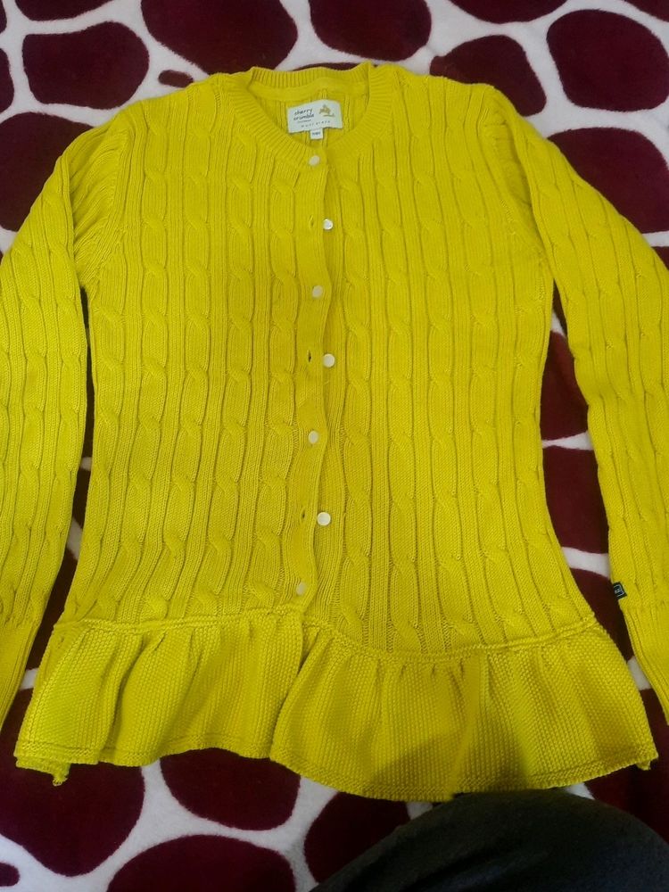 New Cherry crumble yellow sweater 💛 girls Kids