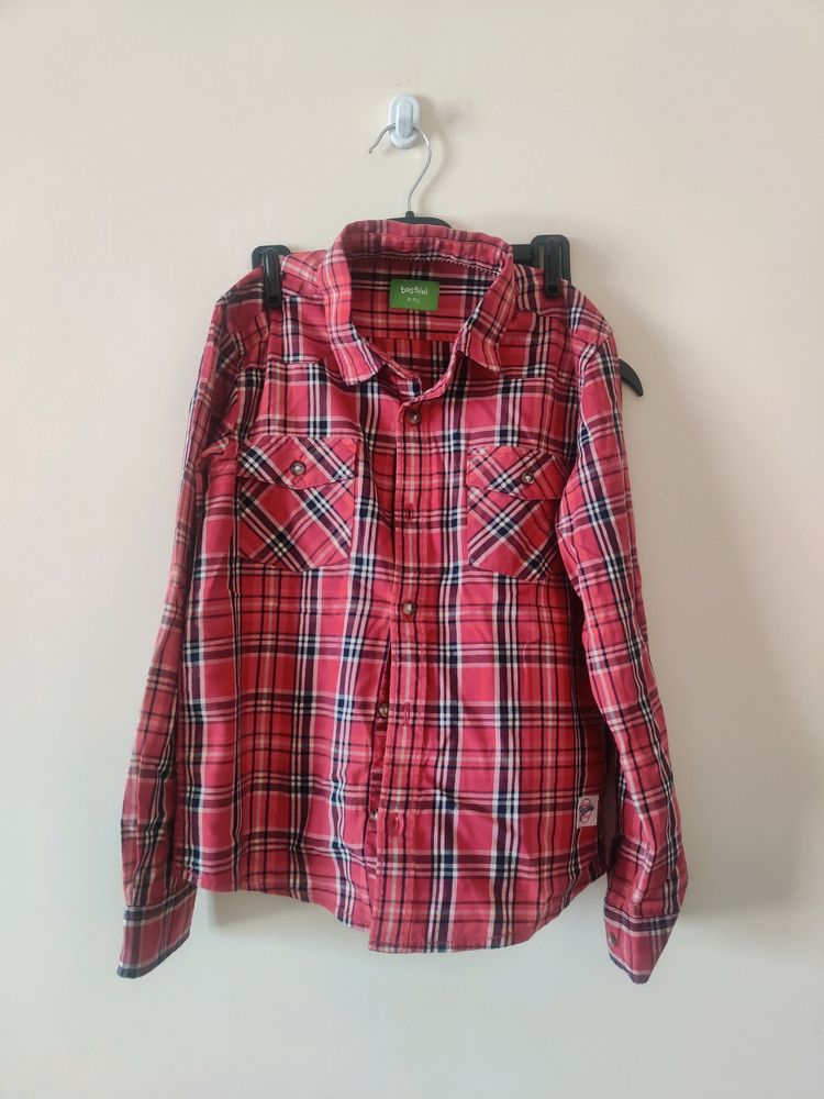 8-9 Yrs | Boys Full Sleeves Shirt