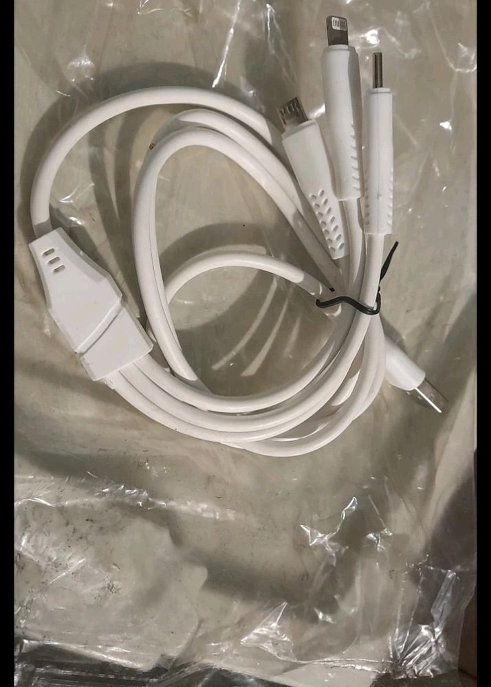 3 In One Charger Cable