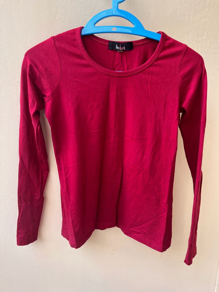 Everlush Casul Red Top