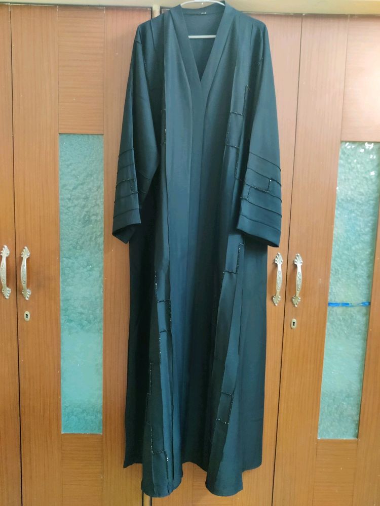 Imported Zoom Fabric Handwork Abaya