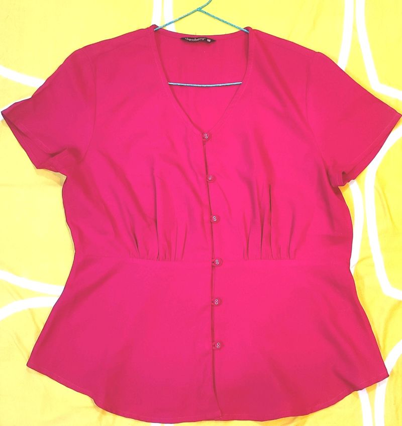 Rose A Line Top