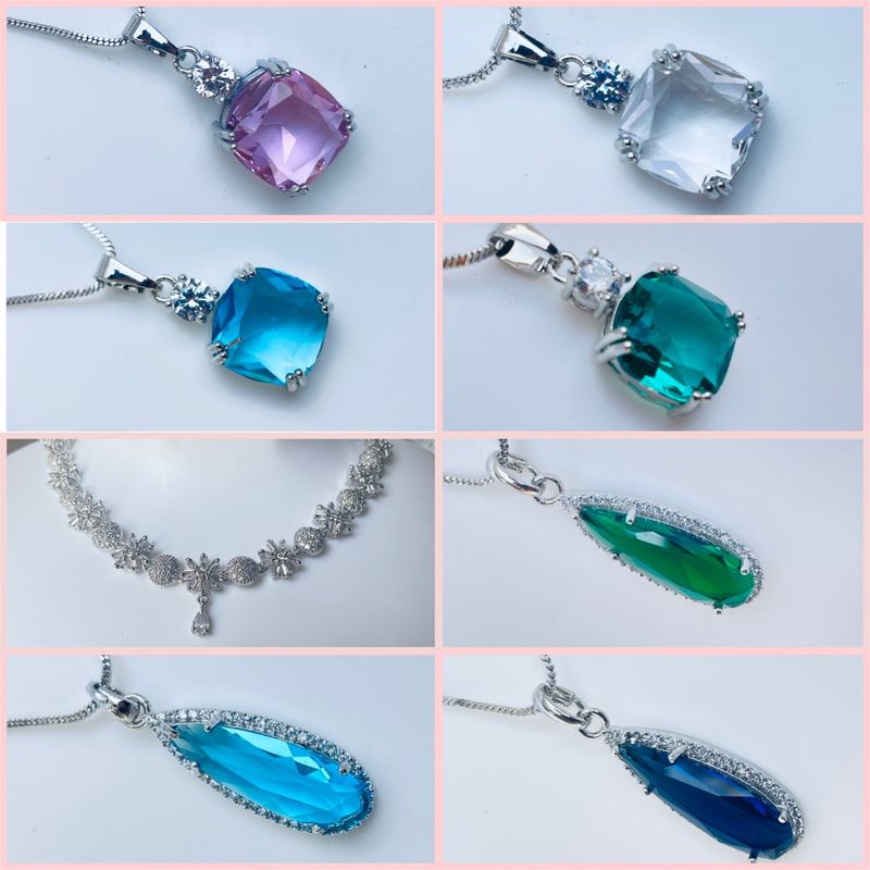 🥰Select Ur Fav Necklace/Pendant With Earrings