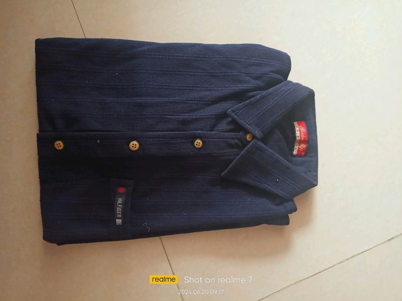 Navy Blue Branded Shirt