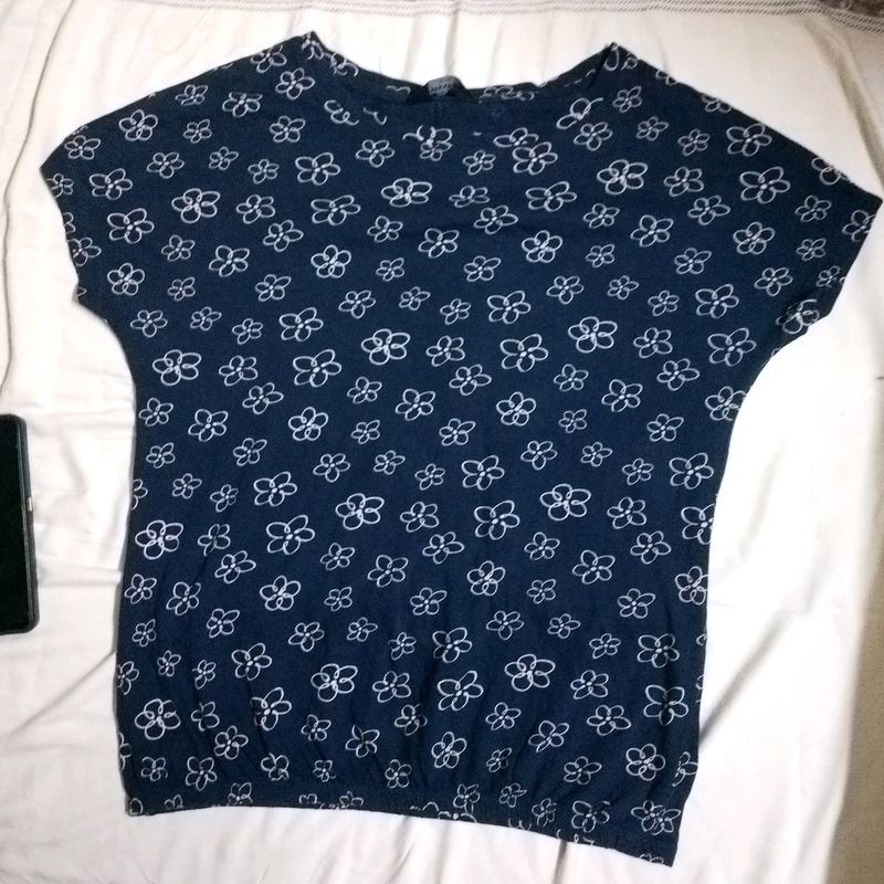 Blue Colour Top