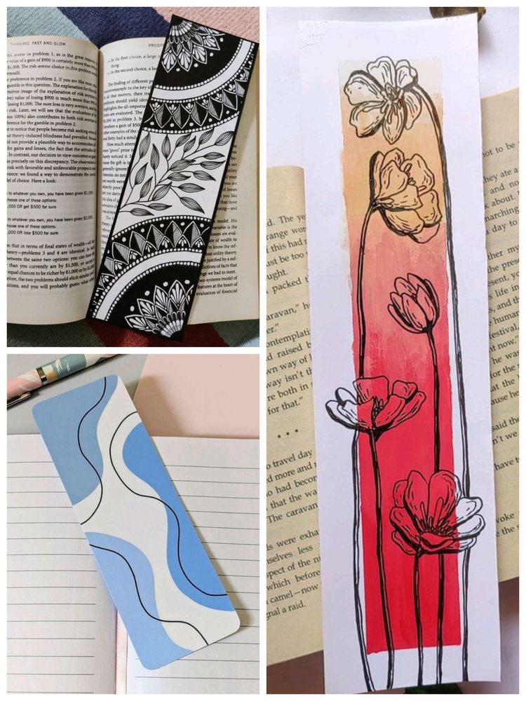 Handmade Bookmarks Combo 3.